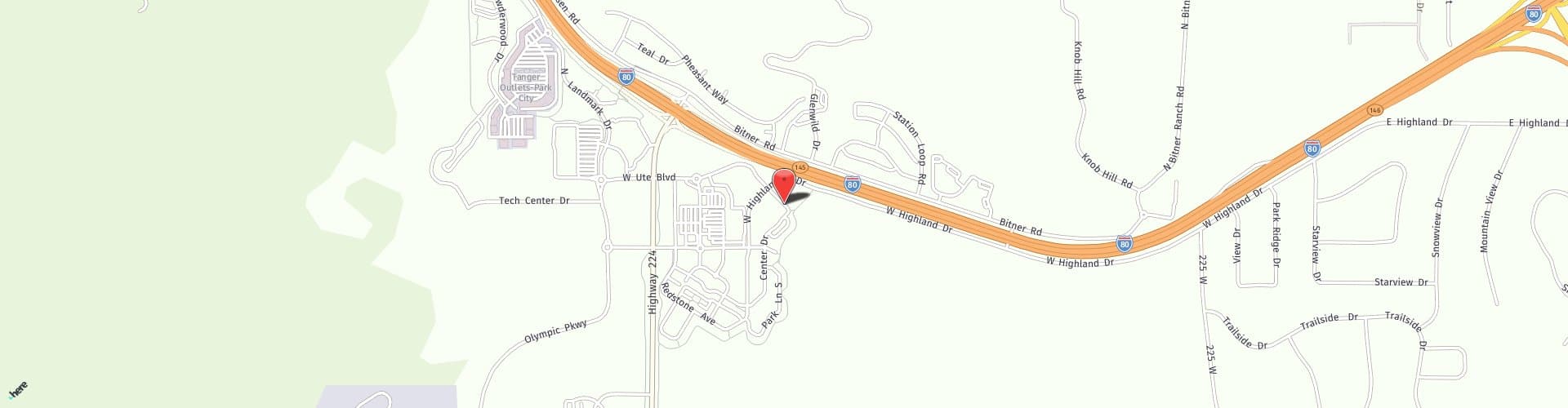 Location Map: 1389 Center Dr #230 Park City, UT 84098